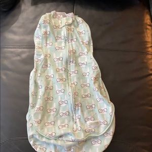 Swaddler expands to sleep sack